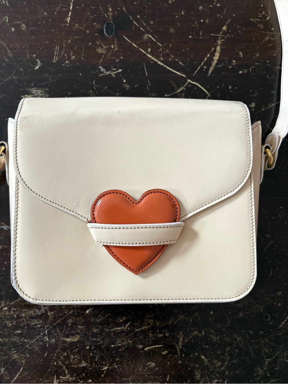 Moschino Heart Cross Body Bag
